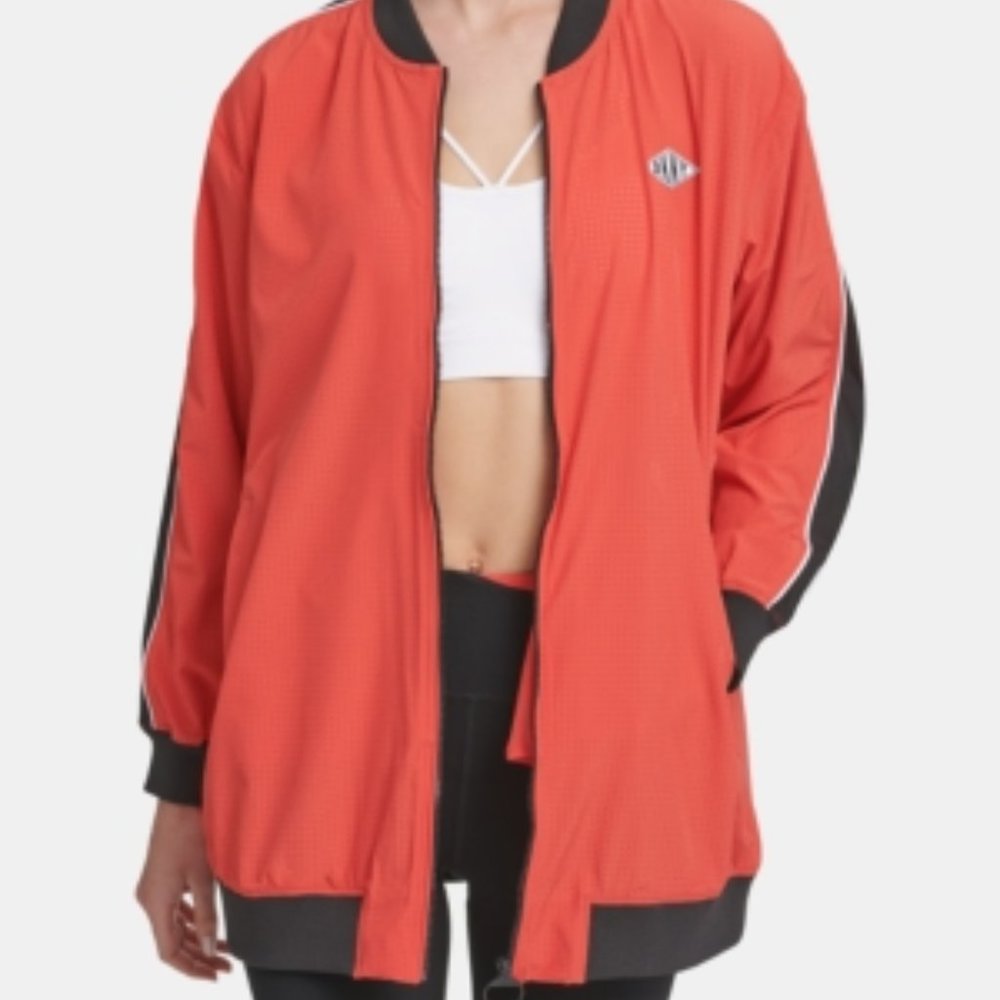 DKNY Sport Long-Line Bomber Jacket S